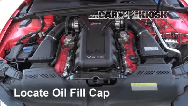 2015 Audi RS5 4.2L V8 Huile Ajouter de l'huile